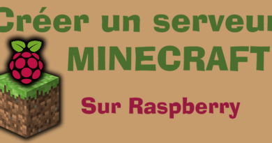 Créer un serveur Minecraft Sur Raspberry