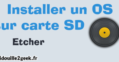 Installer rapidement un OS sur une carte SD – Etcher