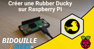 Réaliser une clé USB Rubber Ducky sur Raspberry Pi