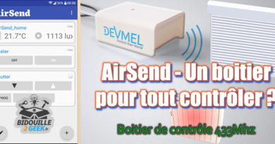 Découverte de l’AirSend de chez Devmel