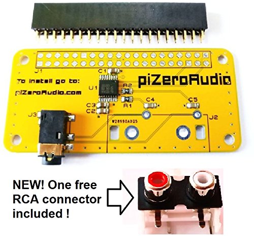 Audio DAC Hat Sound Card (Audio+) for Raspberry Pi Zero / PI3 / PI3B / PI3B+ / A+ / B+ / Pi 2 B/Better Quality Than USB